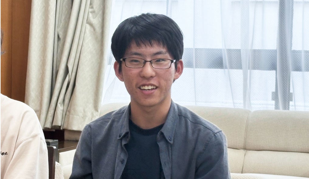 オリエンテーリングで日本代表にも選ばれた浅井琉太朗さん。受験のため競技から距離を置いているが、「今も1日1時間ほどトレーニングをする」と話す