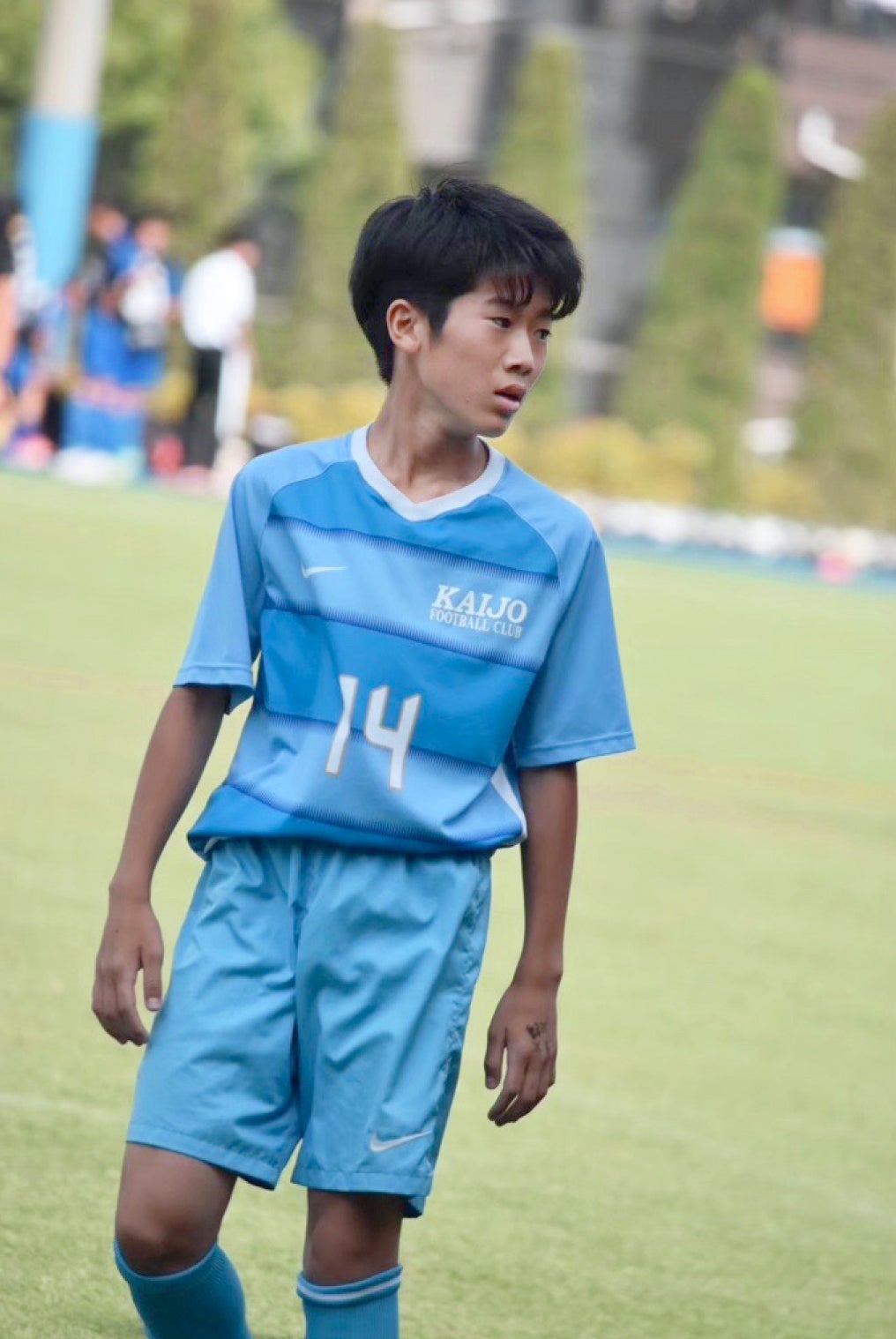 海城高校１年生の廣渡悠さん